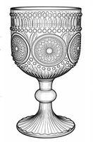 Vente en gros de 5 styles de gobelets à vin vintage verts embossés, verrerie de luxe rétro colorée pour la décoration de mariages, de fêtes et d'événements