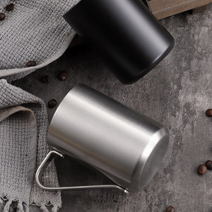 แก้วกาแฟสแตนเลสสีทอง 304 ทรงตรง สำหรับเป็นของขวัญ ไม่มีฝาปิด - Product Image 2