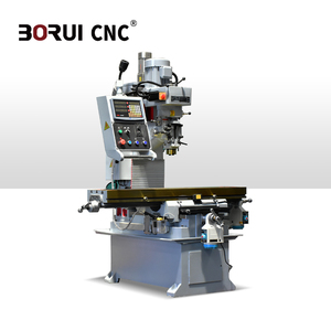 Độ chính xác x7130 dọc Mill Máy 16x63 inch bàn làm việc 220V tháp pháo phay với DRO cho <span class=keywords><strong>CNC</strong></span> chế biến kim loại - Product Image 3