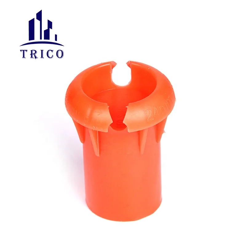 Hebei TRICO Easy to Rebar Insert Rebar Safety Caps Yellow Plastic Rebar Caps