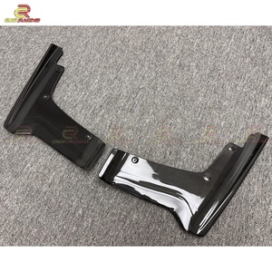 ชุดแต่งมุมกันชนหลังคาร์บอนไฟเบอร์แบบเปียก รุ่น V Style สำหรับ Nissan GTR R35 ปี 2017-2020 สีดำเงา ชิ้นส่วนดิฟฟิวเซอร์มุมรถ - Product Image 6