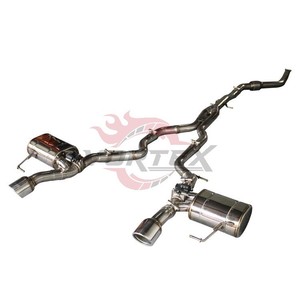 VORTEX 304 Acier inoxydable Valvetronic Catback Exhaust Double embout pour Jaguar F-Pace 2.0T 2016-2025 Fixation directe - Product Image 2