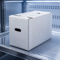 Cartons en carton ondulé enduits de cire pour produits frais, résistants à l'humidité, pour l'exportation de légumes, fruits et fleurs, impression personnalisée en gros