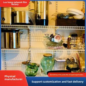 Fabricante de malla recubierta de plástico personalizada para armario organizador de ropa de un solo nivel para estante de almacenamiento de garaje para <span class=keywords><strong>Amazon</strong></span> exclusivo - Product Image 3