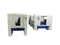 Machine à chanfreiner les tuyaux CNC à double tête Dexing Machinery, composants de base à engrenages, réglage automatique servo-électrique, économie d'énergie