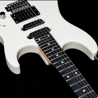 High-quality Custom-made 6-string Electric Guitar 24-fret Poplar Body S-S-H Pickup Configuration 6-point Tremolo Bridge for Solo