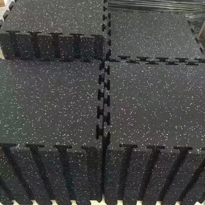 Alfombrilla de goma para gimnasio, estera de Color personalizable para levantamiento de pesas, puzle, absorción de impacto y aislamiento acústico, epdm - Product Image 2