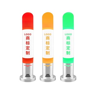 Luz de advertencia de cristal tricolor LED de alta gama para máquinas herramienta Oujie Q8, sin parpadeo, sin radiación, bajo consumo de energía, ecológica. - Product Image 2