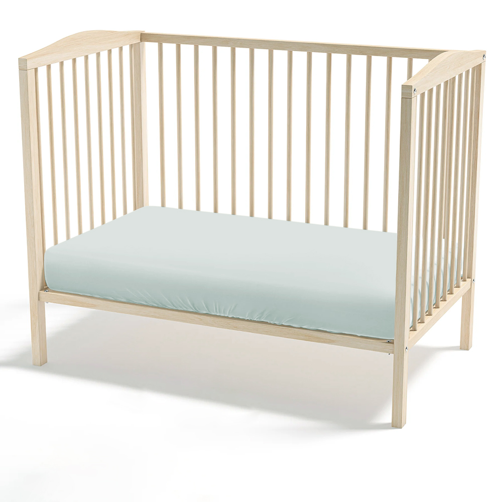 Matelas de berceau standard imperméable et neutre pour bébé, couvre-lit de bébé, ensemble de draps de lit ajustés pour bébé