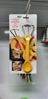 Fabrikant Keukengereedschap Plastic Roestvrijstalen Fruit-En Groentesalade Dunschiller Snijder Handbediende Bananensnijder
