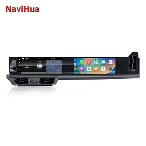 Navihua Car DVD Player Multimedia Co-pilot Entertainment Screen for Porsche Cayenne 2018-2023 Stereo Radio Dual Screen Carplay - Product Image 1