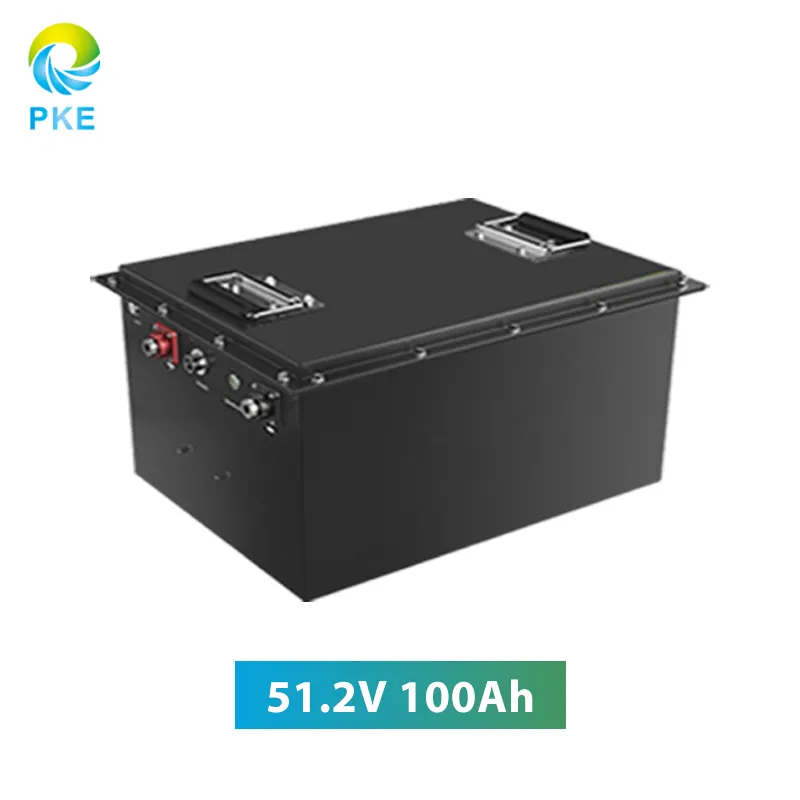 Pack de batterie personnalisé pour voiturette de golf au lithium-ion à cycle profond 51.2V 100Ah LiFePO4 avec BMS 48V 56Ah 105Ah 160Ah