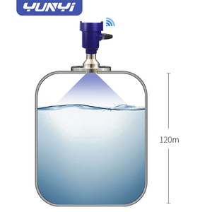 Yunyi sensore di livello di cemento Silo Non contatto resistente alla corrosione flangia montato trasmettitore di livello radar Wireless - Product Image 5