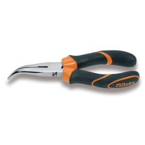 Beta 1168BM pince extra-longue à becs demi-ronds coudés, bi-matière - Product Image 1