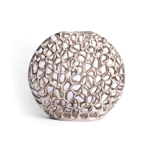 Floreros de mesa modernos de Interior para sala de estar 2024 macetas de urnas de aluminio de calidad superior para decoración de jardín superventas - Product Image 1