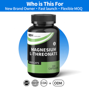 Cápsulas de L-Treonato de Magnesio, Bajo MOQ, Fabricante de Suplementos de Marca Privada, Lanzamiento Rápido, Personalización Flexible - Product Image 4