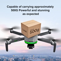 Nuevo Dron S155 con Gimbal de 3 Ejes, FPV, 4K Profesional, GPS, Motor sin Escobillas, Quadcopter con Cámara, Carga Útil de 500g, S155