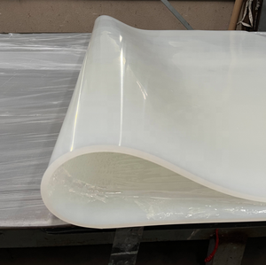 Rotoli <span class=keywords><strong>di</strong></span> Fogli in Gel <span class=keywords><strong>di</strong></span> Silicone Trasparente Bianco Sottile, Morbido al Tatto, Inodore, <span class=keywords><strong>a</strong></span> Basso Attrito, Larghezza 2 Metri - Product Image 2