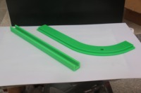 Rail de rail de porte coulissante résistant à l'usure taille de longueur personnalisée OEM Service de coupe de guide-chaîne en plastique HDPE Nylon écologique