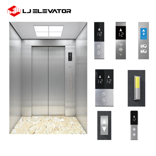 Simple Push Button Community Passenger Elevator