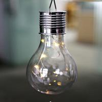 Lampes de jardin à LED à énergie solaire Ampoules d'éclairage extérieur suspendues économes en énergie