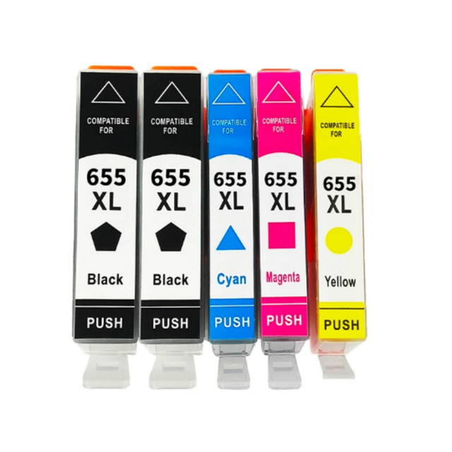 Manufacturer HP 655XL Ink Cartridge for HP Deskjet Ink Advantage 3525 4615 4625 5525 6520 6525 Printer Cartridge Printing Inks