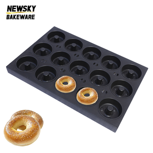 400*600*45Mm 15 Mảnh <span class=keywords><strong>Donut</strong></span> Baking Pan Thương Mại Bánh Lò Nhôm Không Dính <span class=keywords><strong>Donut</strong></span> Bánh Khuôn Nướng Khay - Product Image 2