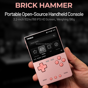 Consola de <span class=keywords><strong>Video</strong></span> Portátil Qbuy Trimui Brick Hammer <span class=keywords><strong>Retro</strong></span> Gaming con Sistema Linux, Compatible con Wi-Fi, Pantalla de 3.2 Pulgadas, 3000 mAh - Product Image 1