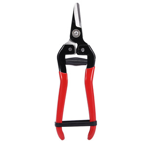 Fruit Picker Pruning Shears Short-Tipped 20-30 Mm Bypass Stainless Steel Red Handle Gardening Tool - Product Image 5