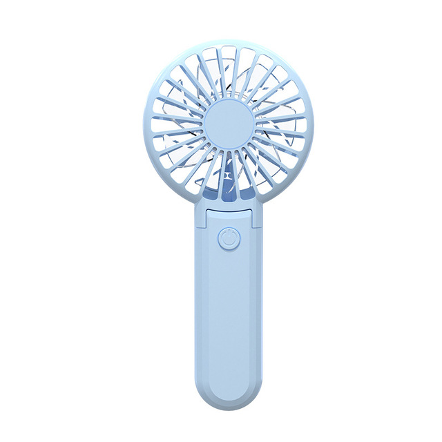 Ultra-low Price Portable Mini Bladeless Handheld Fan with Light USB Rechargeable Multi-color Fan