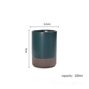 Tazas de Té Japonesas Modernas Ecológicas al por Mayor de 220ml, <span class=keywords><strong>Taza</strong></span> <span class=keywords><strong>Maestra</strong></span> de Cerámica, <span class=keywords><strong>Taza</strong></span> de Té Retro de Horno, <span class=keywords><strong>Taza</strong></span> de Café de Gres - Product Image 2