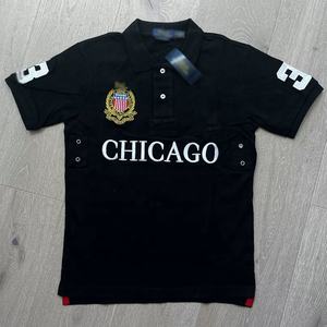 <span class=keywords><strong>Polo</strong></span> Uomo 100% Cotone di Alta Qualità con Logo Ricamato Personalizzato <span class=keywords><strong>T</strong></span>-<span class=keywords><strong>Shirt</strong></span> Casual Marchio Ralph Lauren City Tops - Product Image 2