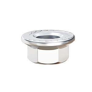 Tuercas de Brida Xinyuxiang M8 M10 M12 M16 de Acero al Carbono Grado 4.8, Hexagonales con Bloqueo para Fijación General - Product Image 1