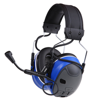 Harga Grosir C51 Pelindung Telinga Elektronik Pengambil Suara Peredam Kebisingan Headset Komunikasi Bluetooth