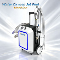 Appareil de beauté à jet d'eau et d'oxygène, directement de l'usine, pour le nettoyage des pores, le blanchiment de la peau, machine de soin du visage à jet d'oxygène pour salon et spa