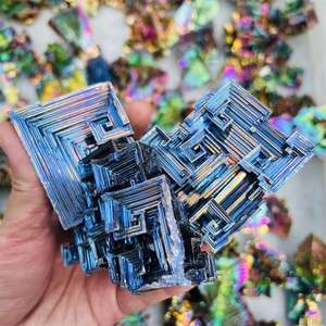 Vente en gros <span class=keywords><strong>de</strong></span> pierres minérales naturelles brutes en cristal <span class=keywords><strong>de</strong></span> <span class=keywords><strong>bismuth</strong></span> pour décoration cadeau - Product Image 4