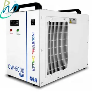 เครื่องทําน้ําเย็น CW-3000 เครื่องทําน้ําเย็นอุตสาหกรรมแบบพกพา Cooled CO2 เลเซอร์ชิลเลอร์สําหรับเครื่องตัดเลเซอร์เครื่องแกะสลัก