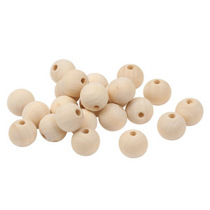Natural Wood <b>Beads</b> Round Loose <b>Beads</b> Boxed <b>Set</b> For Jewelry Making DIY Craft Material 100Pcs - Product Image 4