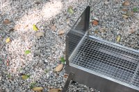 Barbecue au charbon de bois portable INBEST, haute efficacité, en acier inoxydable, pour extérieur, modèle INBEST-SK-002, camping