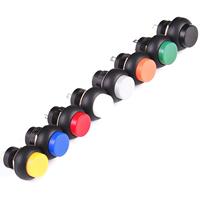 Interrupteur à bouton-poussoir momentané TOOWEI étanche IP67 1NO à tête haute 12 mm