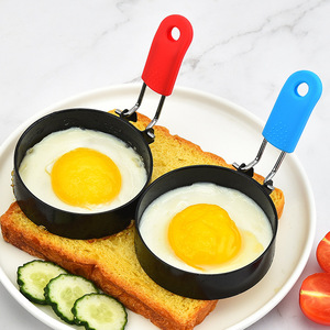 Metal Fried Egg Pancake Ring Omelette Fried Egg Round Shaper Eggs Mold for Cooking <b>Breakfast</b> Pan Oven Kitchen Pancake <b>Maker</b> - Product Image 2