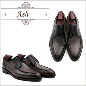 Chaussures Habillées Haut de Gamme pour Hommes Styles Oxford Derby Faits Main Chaussures d'Affaires en Cuir Goodyear de Luxe pour Mariages et Fêtes - Product Image 5