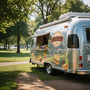 Camión de Comida Rápida Personalizado para Cocina 2025, Remolque de Pizza Móvil Totalmente Equipado, Carrito de Frituras - Product Image 4