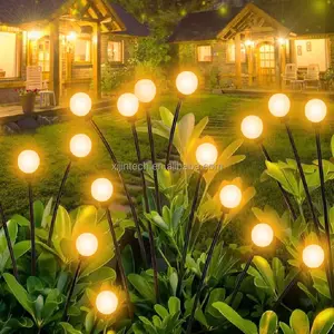 Solar Pathway Light Waterproof Firework 6/8/10 Heads Led Solar Garden Firefly Lamp Outdoor Decorative Lighting