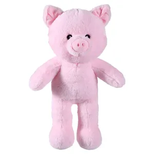 Pink Pig Stuffed Animal Plush Soft Toys Wholesale Farm Animals Plush Fat Pig Toy