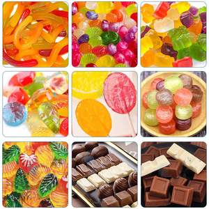 <span class=keywords><strong>Rainbow</strong></span> Sour Belt Chewy Semi Automatique Dépôt Grande Gelée Bonbons Durs Moulage Multivitamine Gummy Machine - Product Image 6