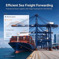 Pengiriman Kontainer FCL, Layanan Muatan Kontainer Penuh yang Aman untuk Ekspor Kargo Komersial Besar