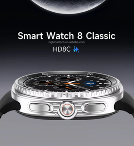 Montre connectée DF HD8C avec appels Bluetooth, étanche 3ATM, ChatGPT, NFC, surveillance de la fréquence cardiaque et de la pression artérielle, Relojes Men Smartwatch 2025 - Product Image 6