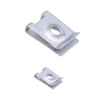 Clip de fixation automatique personnalisé en acier plat métal ressort en forme de U pince à ressort TS16949 a passé la qualité