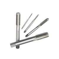 Tarauds à main HSS à cannelures droites / Tarauds de machine, normes ISO métriques/UNC/UNF, jeu de 5 tarauds et filières, diamètre M3, filetage ISO 9001